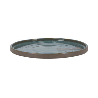 Efterrättstallrik d21 cm basalt havsgrön | 6 stycken