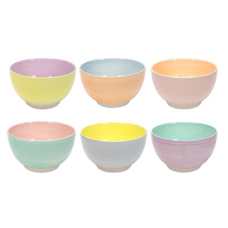 Dubuo ø14cm 2 atspalvių pastelė, 6 asorti | 6 vnt