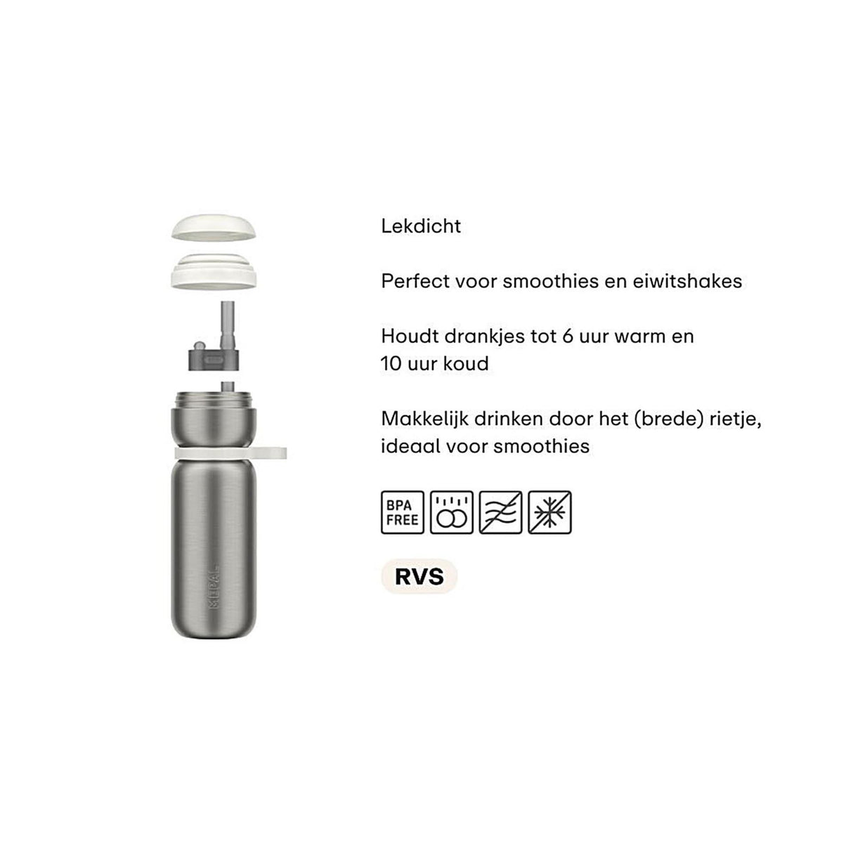 Mepal termosflaske vri - midnattsblå - 600ml