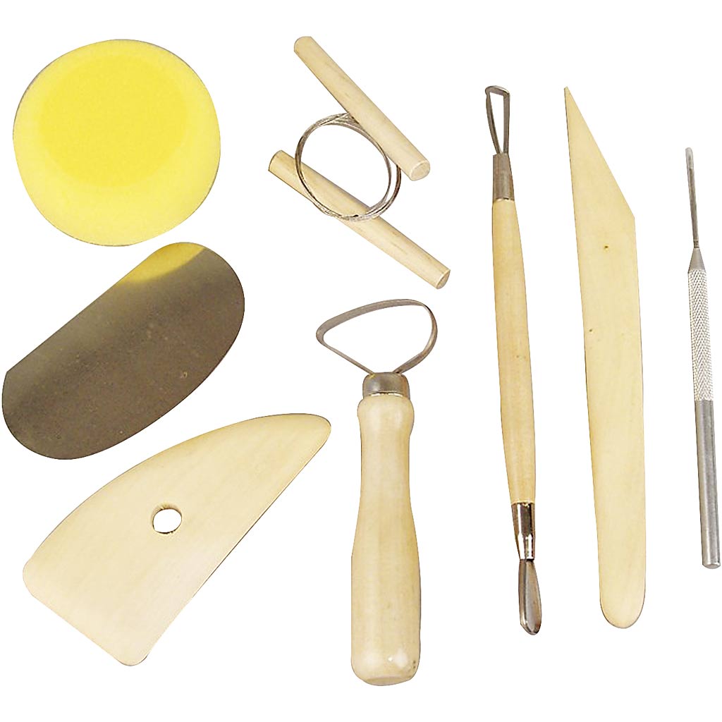 Creativ company https: www.cchobby.nl modeling-tool-set-8-piece-1-box