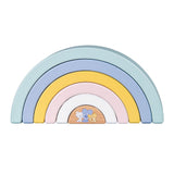 Brinquedos Rubo Woezel e Pip bebê arco-íris