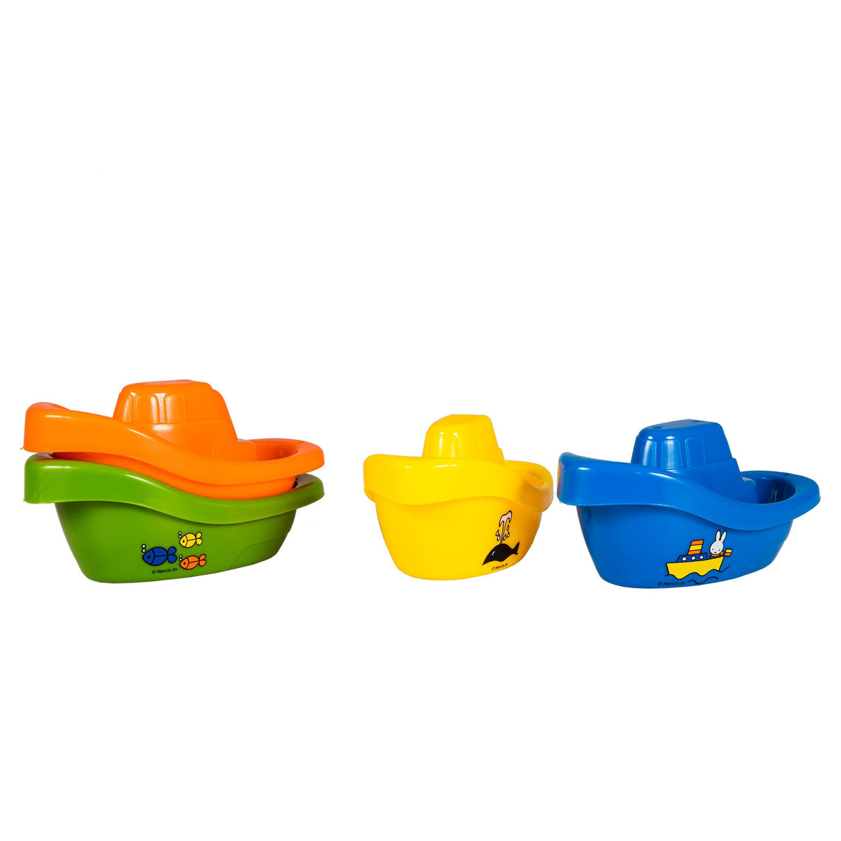 Miffy bath boats