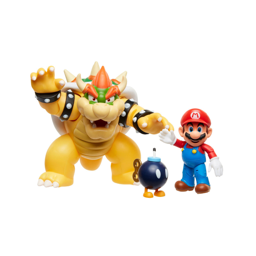 Super Mario Mario gegen Bowser