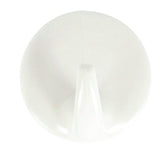 Metaltex adhesive hooks 3 pieces white