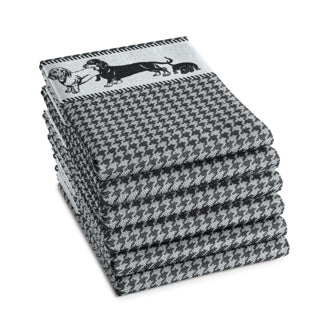 Ddddd kjøkkenhåndkle saar 60x65 sort