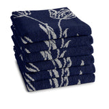 Ddddd kitchen towel lisse 50x55 blue | 6 pieces