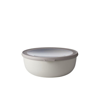 Tigela multiuso Mepal cirqula 2,25 l branco nórdico | 2 peças