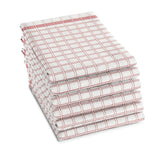 Ddddd tea towel nation 65 x 65 red | 6 pieces