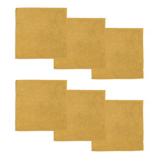 Ddddd microvezeldoek billie 30x30 cm geel 6 stuks | 4 stuks