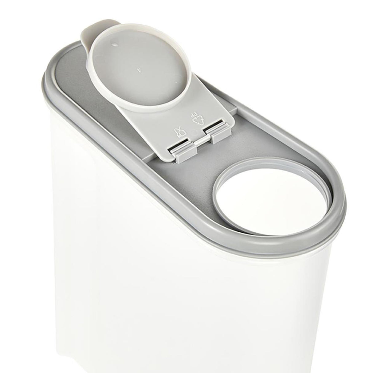 Keeper shaker 21.5x9.5x24cm gray
