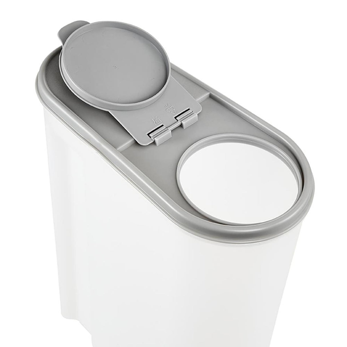 Keeper shaker 24x11.5x30.5cm gray