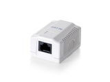 Equip equip 235111 surface mounted box 1-port cat.5e unshielded, white