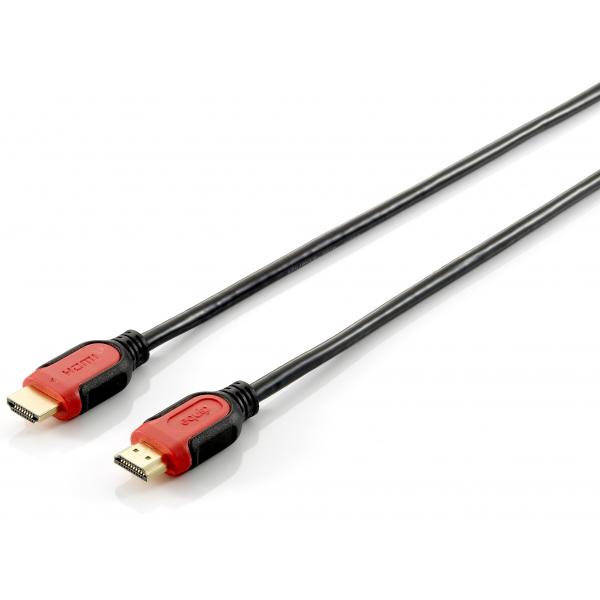 Equipaggia 119343 HDMI HDMI 1.4 Cavo W Ethernet, Type-A, M-> M, 3M, Black