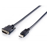 Équipez 119336 DisplayPort à DVI-D Câble vidéo à double liaison DVI-D, M M, 2M, noir