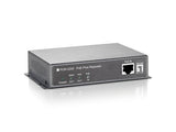 Levelone levelone por-0200 fast ethernet network repeater, 2x fe, poe-plus 802.3at, 200m