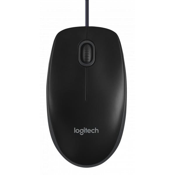 Logitech B100 Optische USB -Maus für Geschäft