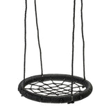 Schwingendes schwarzes Nest schwarz, 60 cm