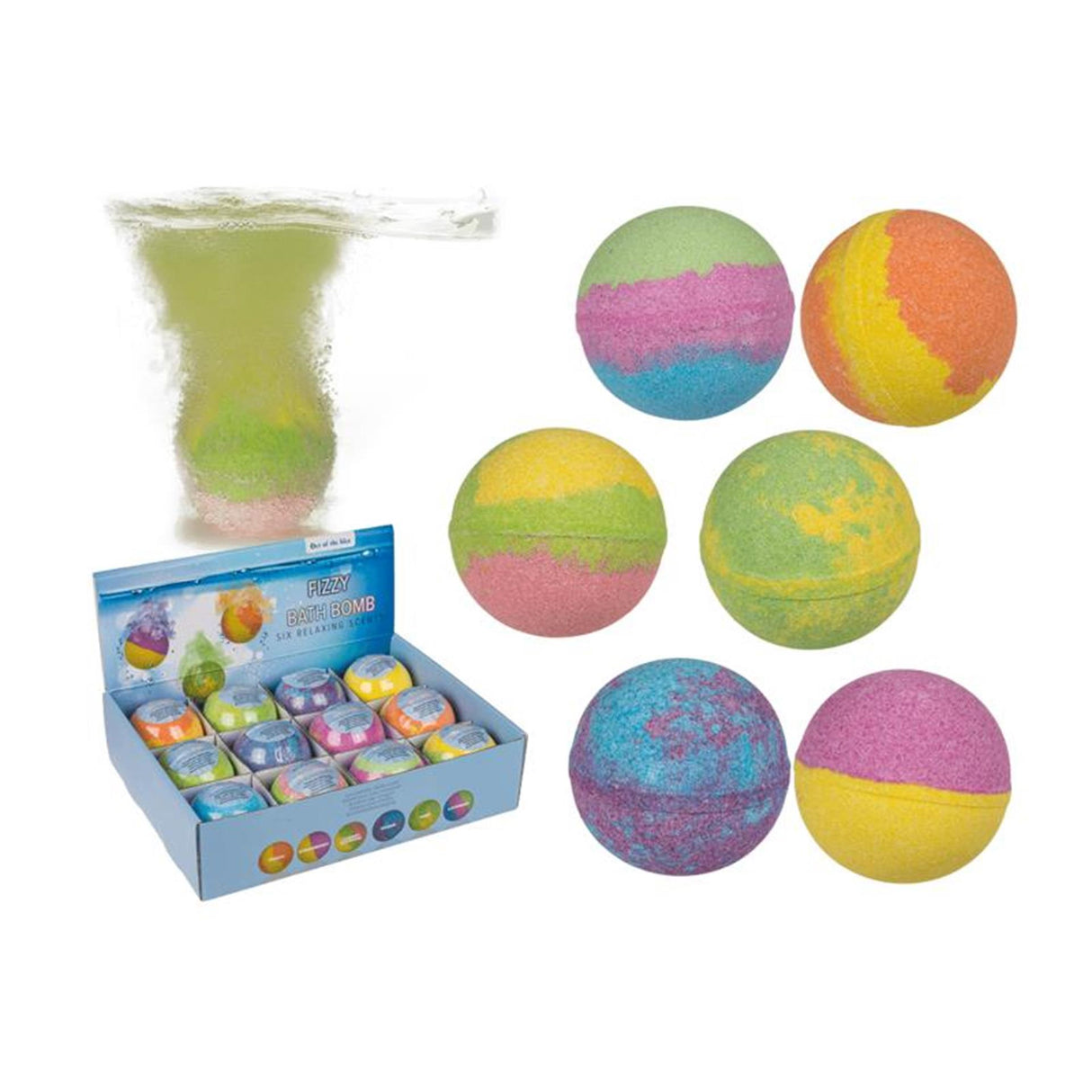 Ootb fizzy Bad Bad Bomb 180g fizzy Bad Bad Bomm 180g faarweg