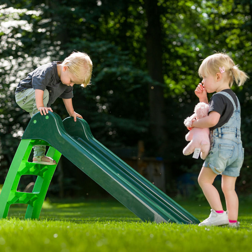 SwingKing Swingking Glijbaan met Trap Groen