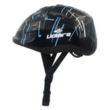 Kask rowerowy Volare - dziecięcy - czarny - 47-51 cm