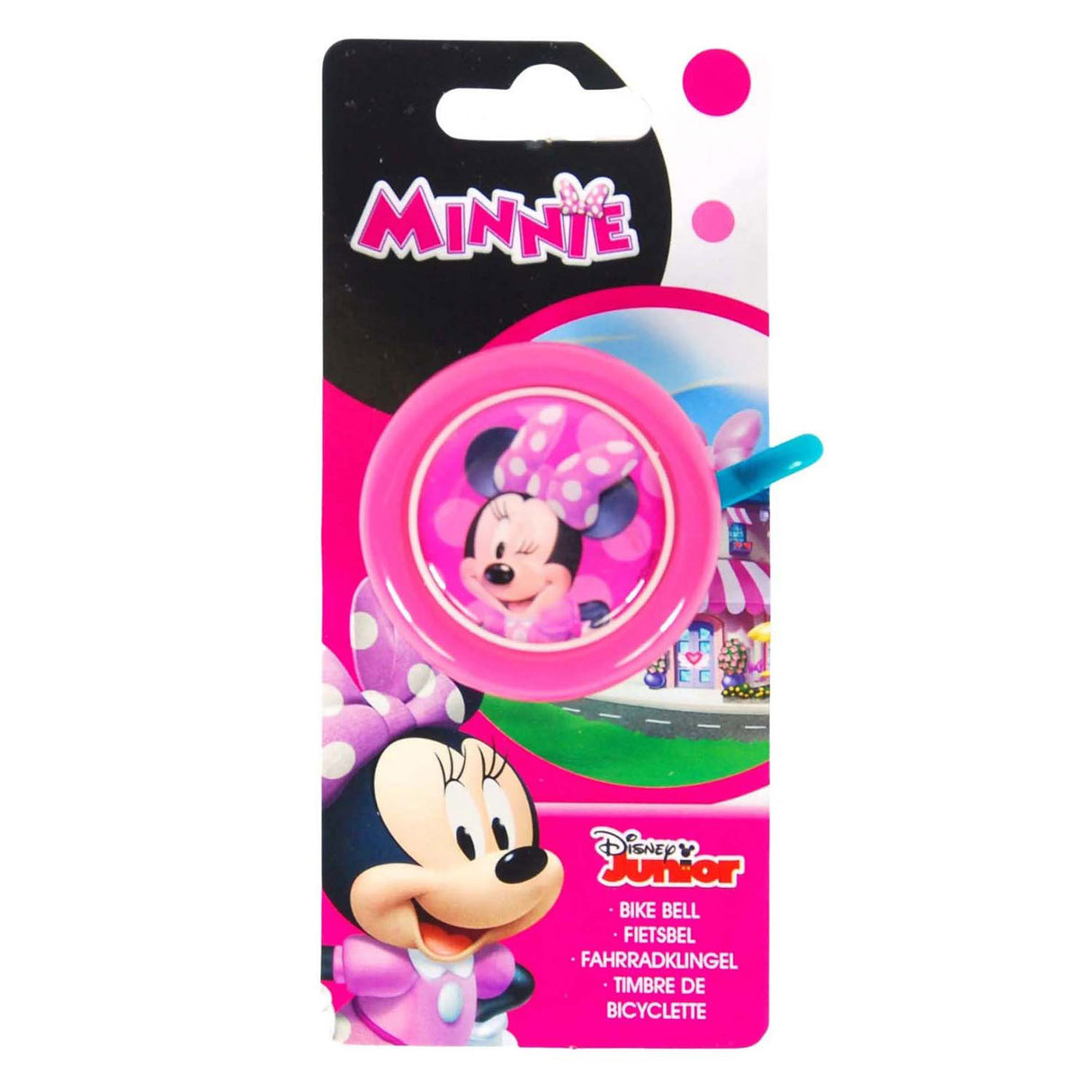 bicycle bell Minnie Mouse pink 54 mm