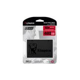 Kingston Kingston SA400S37 480G A400 SSD, 2,5, 480 GB, SATA3, 500 MB S, 350 MB S, 0,279W, svart