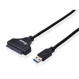 Opremite 133471 USB3.0 Adapter SATA, moški, 0,5 m, črna