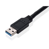 Wyposaż 133471 USB3.0 do adaptera SATA, mężczyzna, 0,5 m, czarny