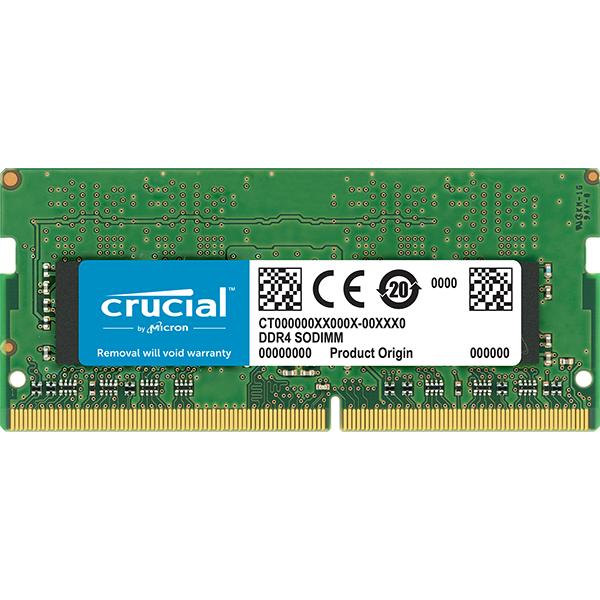 Cruciale cruciale ct8g4sfs824a cruciale così-disimm, 8 GB, ddr4, 2400mHz, cl17, singolo classificato, non pufferico, 1.2V