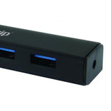 Equip equip 128953, 4-port usb hub, usb 3.2 gen 1 type-a, 5000 mbit s, black