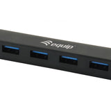 Equip 128954 4-Port USB Hub, USB 3.2 Gen 1 Type-C-> USB 3.2 Gen 1 Type-A, 5000 Mbit S, Black