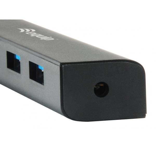 Equip equip 128954 4-port usb hub, usb 3.2 gen 1 type-c -> usb 3.2 gen 1 type-a, 5000 mbit s, black