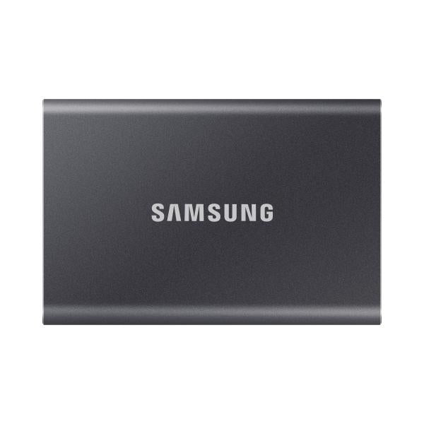 Samsung MU-PC2T0T WW T7 Portable SSD, 2000 GB, USB Type-C, 3.2 Gen 2, 1050 MB S, geslo, sivo