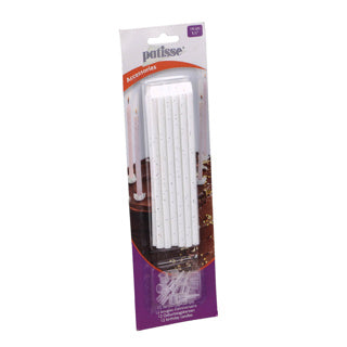 Patisse 12 coinnle lá breithe 14 cm | 6 phíosa
