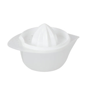 Espremedor diário de citrinos doméstico com tabuleiro de recolha branco | 6 peças
