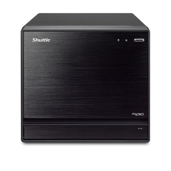 Shuttle shuttle sh570r8 black xpc slim cube pc barebone, 13l sized, lga1200, 4x ddr4, dimm, wi-fi 5, 500 w