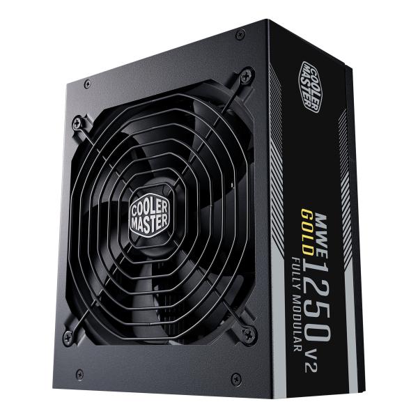 Cooler Master MPE-C501-AFCAG-EU MWE GOLD V2, ATX, 1250W, RTX Ready, Modulare, 140mm, Black