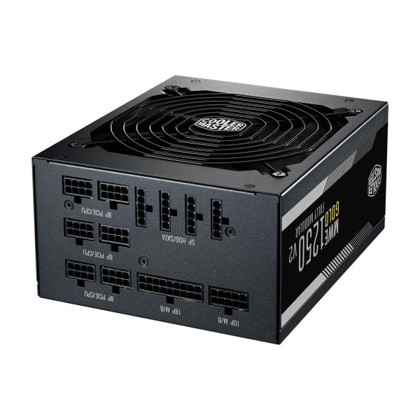 Cooler Master MPE-C501-AFCAG-EU MWE Gold V2, ATX, 1250W, RTX Ready, Modular, 140mm, Black