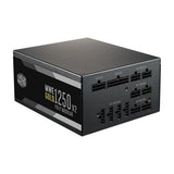 Cooler master mpe-c501-afcag-eu mwe gold v2, atx, 1250w, rtx ready, modular, 140mm, black