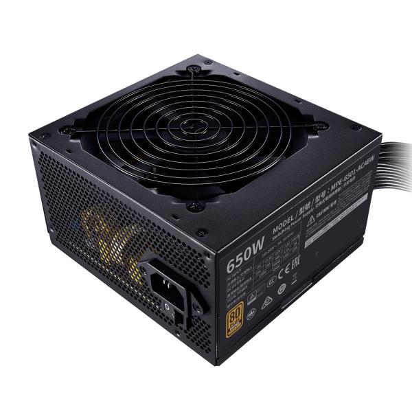 Schwätzt Cooler Master Mpe-6501-Birze 650 Bronze V2, Atx, 650 W, DC-DC + LLT, 120 Auer