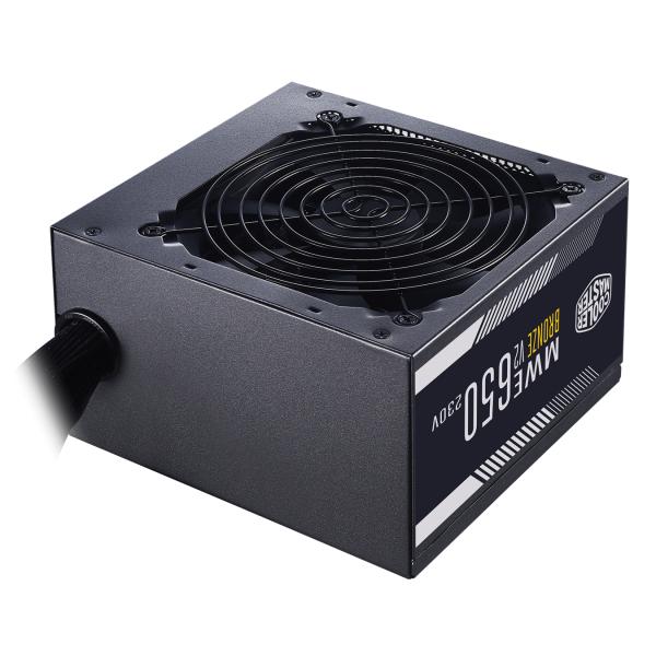 Cooler Master MPE-6501-AABW-BEU MWE 650 Bronze V2, ATX, 650 W, DC-to-DC + LLC, 88%, 120 mm, črna