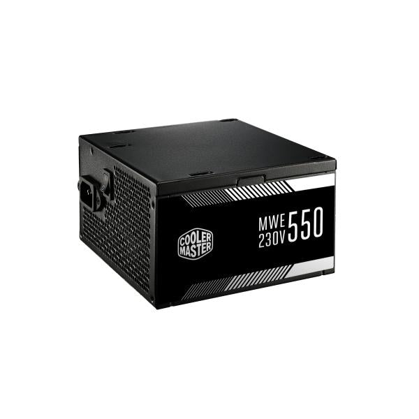 Cooler Master MPE-5501-AABW-BeU MWE 550 Bronze-V2-230V, 120mm, 85%, 2x PCIE, Black