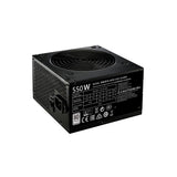 Cooler Master MPE-5501-AABW-BEU MWE 550 Bronze-V2-230V, 120 mm, 85%, 2x pcie, črna