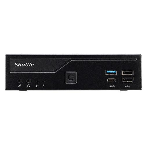 Shuttle DH610 XPC Slim PC Barebone, LGA1700, Intel H610, 2x DDR4 (Max.64GB) 1x2.5 Bay, M.2, HDMI,