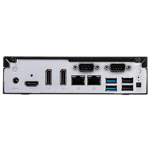 Shuttle DH610 XPC Slim PC Barebone, LGA1700, Intel H610, 2x DDR4 (max.64 GB) 1x2.5 Bay, M.2, HDMI,