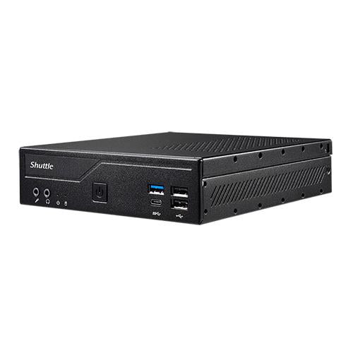 Shuttle DH610 XPC SLIM PC BAREBONE, LGA1700, Intel H610, 2x DDR4 (Max.64GB) 1x2.5 Bay, M.2, HDMI,