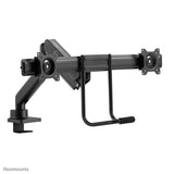 Neomounts ds75-450bl2 screen desk mount, 2 screens, 17 - 32 inch, topfix clamp grommet