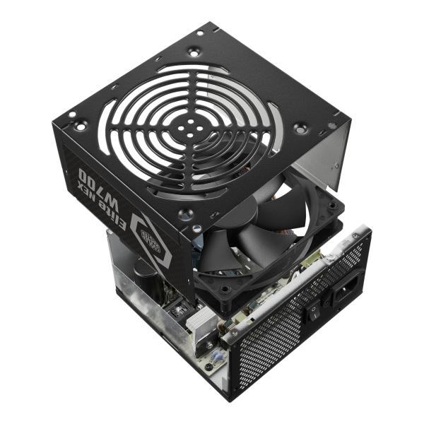 Cooler master mpw-7001-acbw-beu elite nex w700 230v, atx, 700w, apfc+, 82%, 120mm