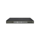 Levelone levelone ges-2128p hilbert 28-port gigabit poe lite managed switch, 24x poe, 380w, 4x sfp rj45