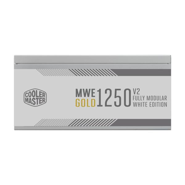 Cooler Master MPE-C501-AFCAG-3GEU MWE Gold 1250 V2 White, ATX3.0, 1250W, 90%, 140mm, 3x PCIE 6+2